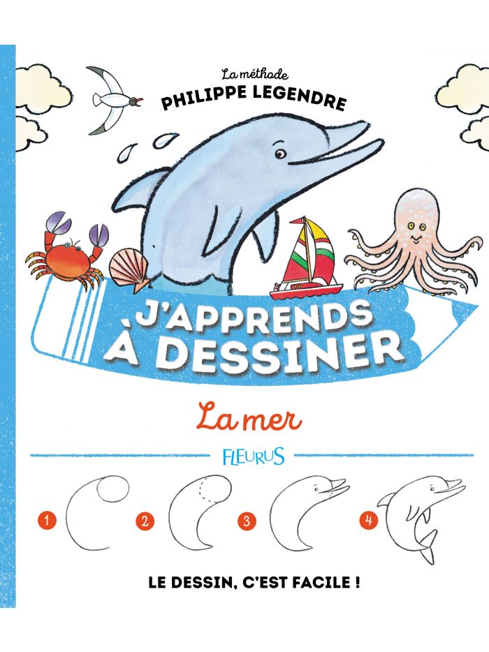 Comment dessiner des animaux marins pour les enfants de 4 à 8 ans