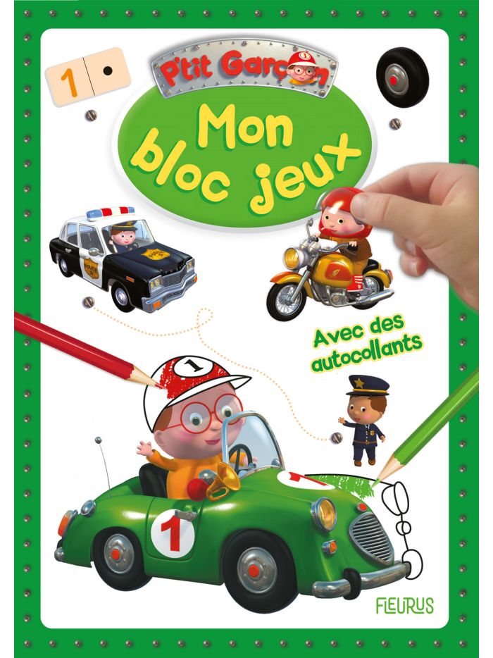Livre D'activité Pour Enfants Voitures et camions et Tracteurs