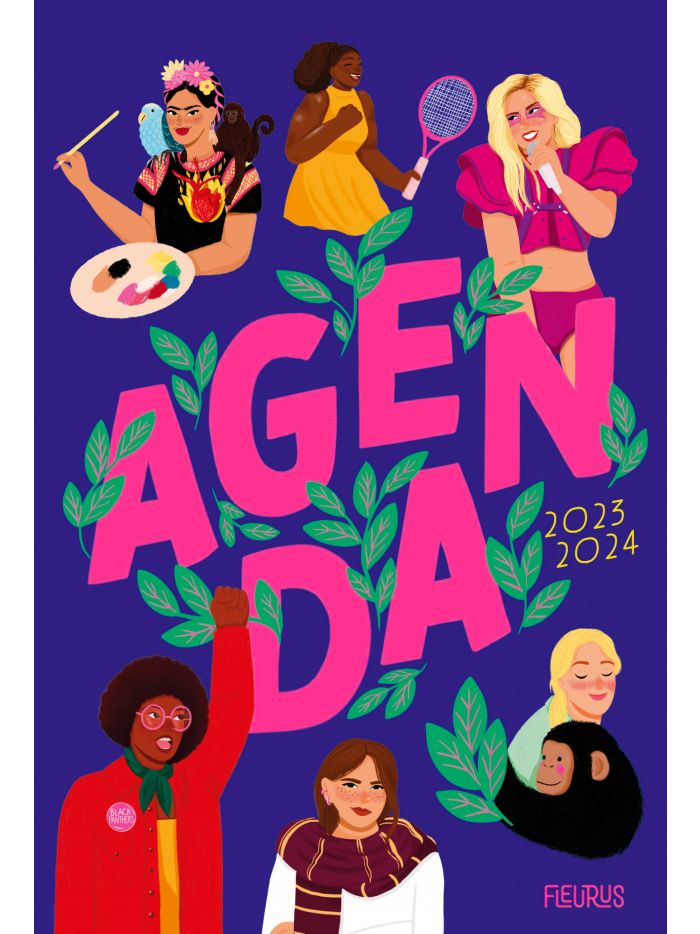 agenda 2024 pour une Femme Accomplie: agenda grand format un jour par page  365 jours pour femmes (French Edition)