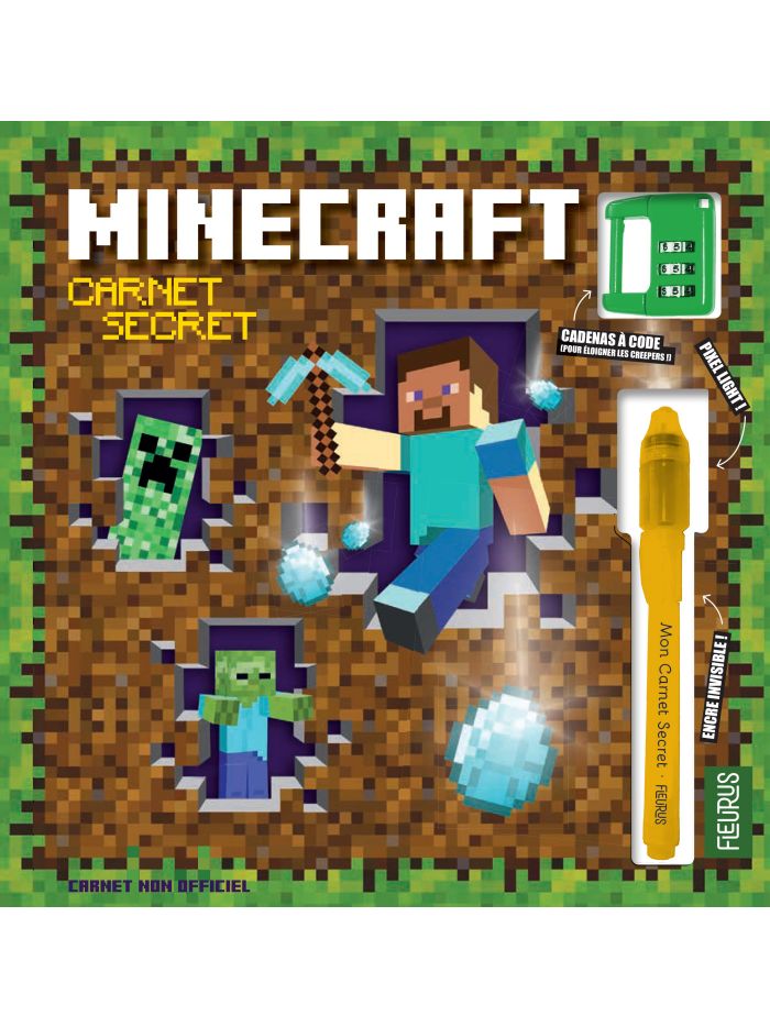 Mon carnet secret – Minecraft
