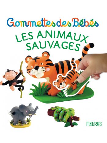 Ma boîte à gommettes Les bébés animaux x 80 gommettes autocollantes :  Livres pour enfants ÉDITIONS LITO maison - botanic®